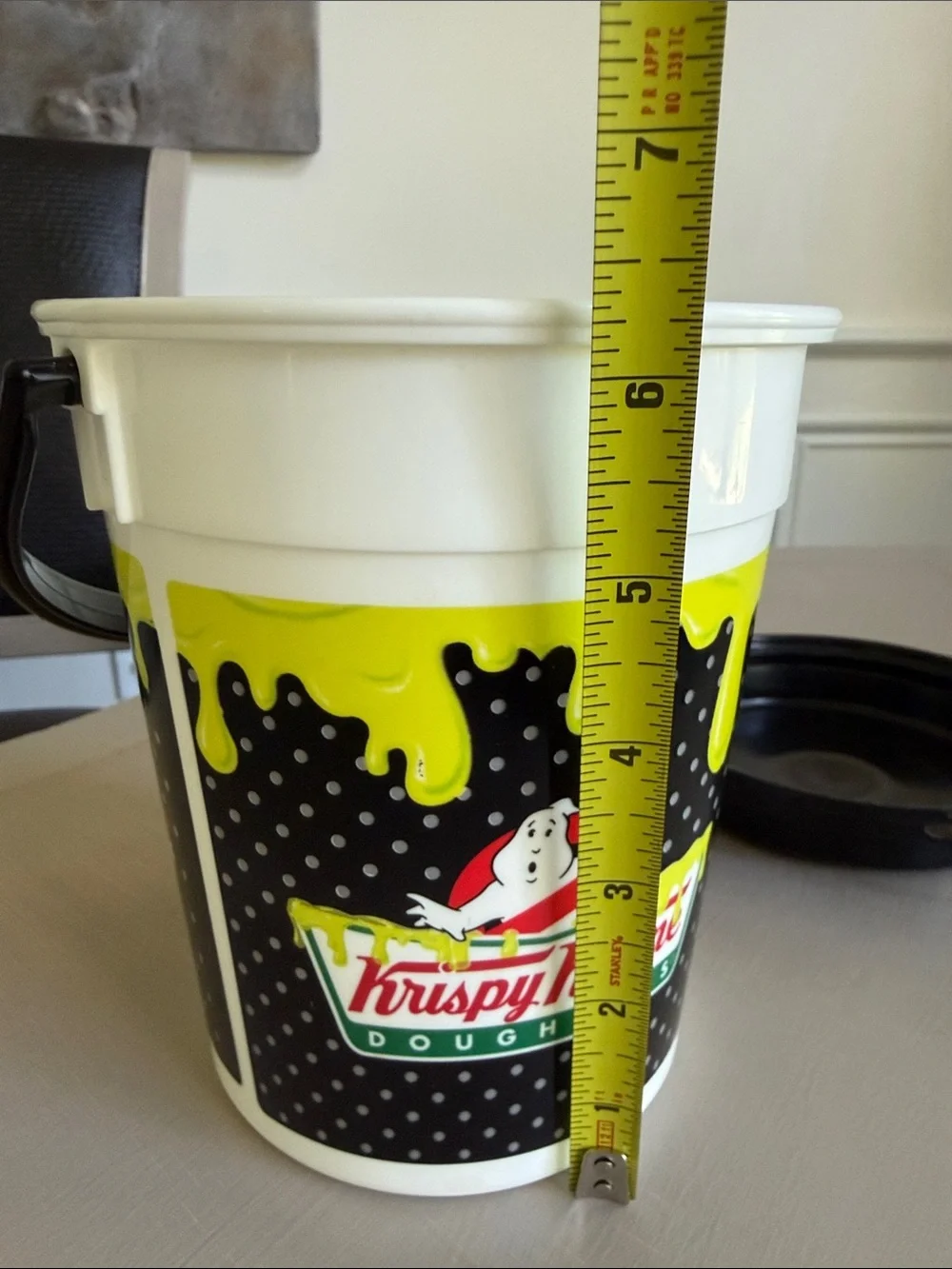 Krispy Kreme Ghostbusters 30th Anniversary Bucket Promotional Slimer Collectible